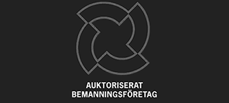 auktoriserat bemanningsföretag logo